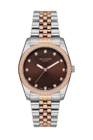 Lee Cooper - LC07115.540- Stainless Steel Wrist Watch for Women