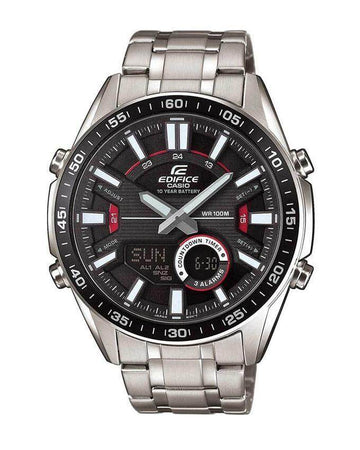 Casio Edifice-EFV-C100D-1AVDF - Stainless Steel Wrist Watch for Men