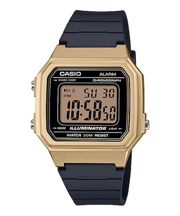 Casio Youth W-217HM-9AVDF Digital Watch – Black & Gold