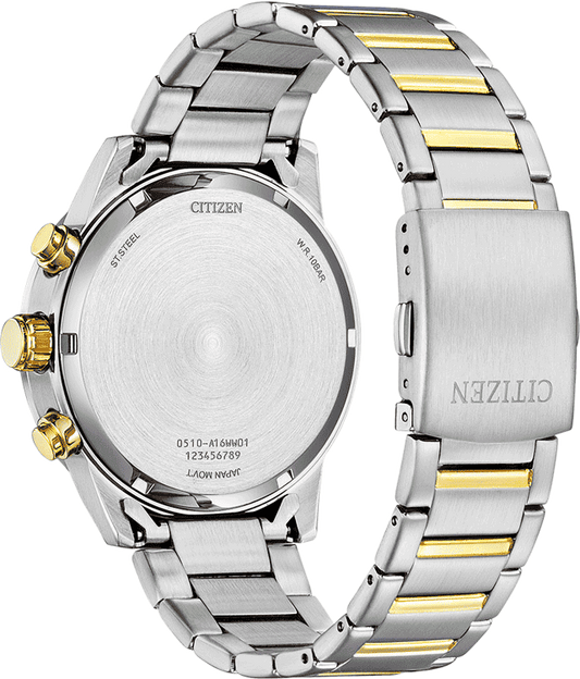 Citizen AN3684-59L Men’s Chronograph Two-Tone Stainless Steel Watch