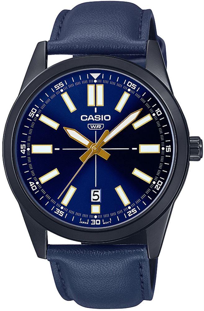 Casio - MTP-VD02BL-2EUDF - Stainless Steel Wrist Watch for Men