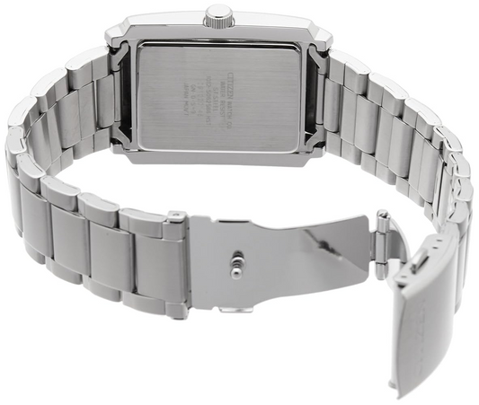 Citizen Quartz BH1640-59P Men’s Black Dial Stainless Steel Watch