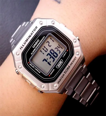 Casio -W-218HD-1AVDF- Youth Series Digital Watch