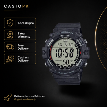 AE-1500WH-1AVDF - Digital Wrist Watch for Men