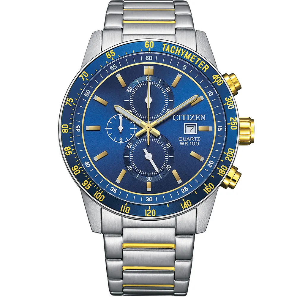 Citizen AN3684-59L Men’s Chronograph Two-Tone Stainless Steel Watch