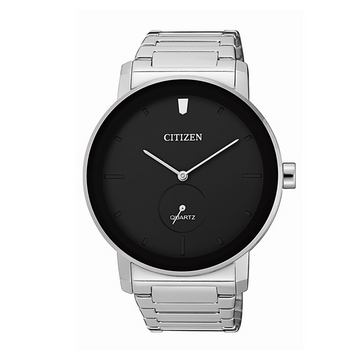Citizen BE9180-52E Men’s Watch – Silver Stainless Steel with Black Dial