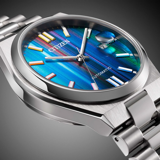 Citizen NJ0151-53W Men’s Automatic Stainless Steel Watch with Multi-Color Dial