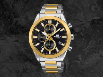 Casio Edifice EFB-710SG-1AVUDF Men’s Chronograph Watch – Black Dial | Sapphire Crystal