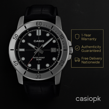 Casio - MTP-VD01L-1EVUDF - Stainless Steel Wrist Watch for Men