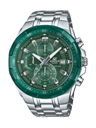 Casio Edifice EFR-539DE-3AVUDF Men’s Chronograph Watch – Green Dial