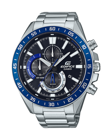 Casio Edifice EFV-620D-1A2VUDF Men’s Chronograph Watch – Black Dial | Stainless Steel