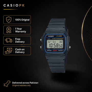 Casio F-91W-1DG Men’s Digital Watch