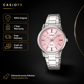 Casio - LTP-1303D-4AVDF - Stainless Steel Wrist Watch for Women