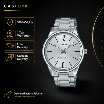 Casio - LTP-V005D-7BUDF - Stainless Steel Wrist Watch for Women