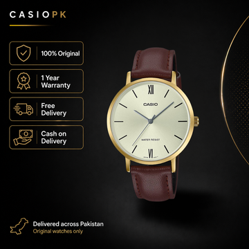 Casio - LTP-VT01GL-9BUDF - Stainless Steel Wrist Watch for Women