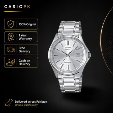 Casio - MTP-1183A-7ADF - Stainless Steel Wrist Watch for Men