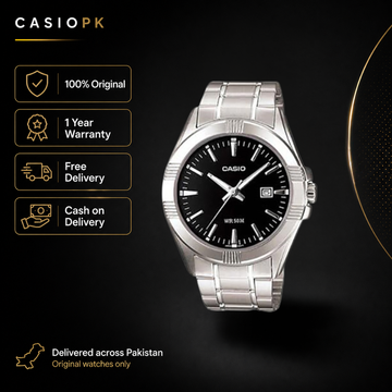 Casio - MTP-1308D-1AVDF - Stainless Steel Wrist Watch for Men