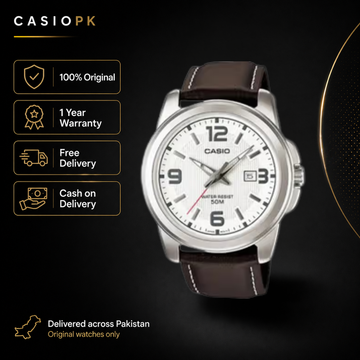 Casio - MTP-1314L-7AVDF - Stainless Steel Wrist Watch for Men