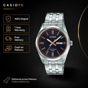 Casio - MTP-1335D-1A2VDF - Stainless Steel Wrist Watch for Men