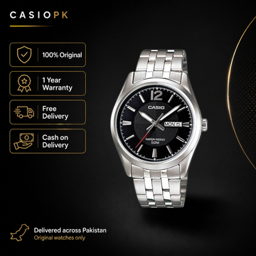Casio - MTP-1335D-1AVDF - Stainless Steel Watch For Men