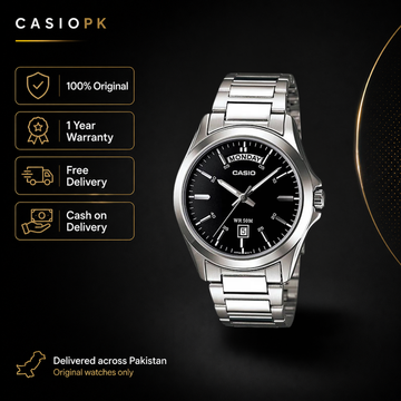Casio - MTP-1370D-1A1VDF - Stainless Steel Wrist Watch for Men