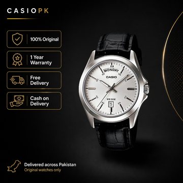 Casio - MTP-1370L-7AVDF - Stainless Steel Wrist Watch for Men