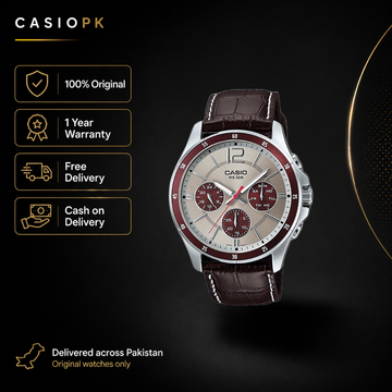 Casio - MTP-1374L-7A1VDF - Stainless Steel Wrist Watch for Men