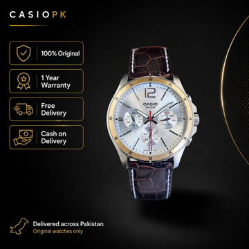 Casio - MTP-1374L-7AVDF - Stainless Steel Watch For Men