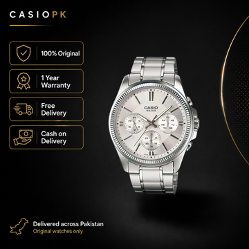 Casio - MTP-1375D-7AVDF - Stainless Steel Wrist Watch for Men
