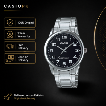 Casio - MTP-V001D-1BUDF - Stainless Steel Wrist Watch for Men