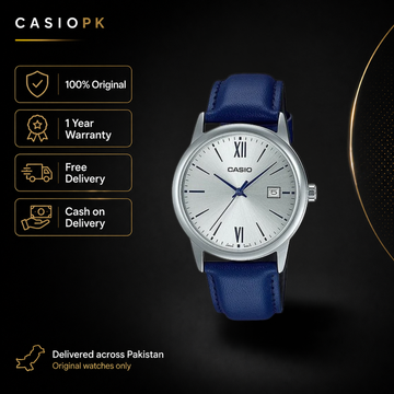 Casio - MTP-V002L-2B3UDF - Stainless Steel Wrist Watch for Men