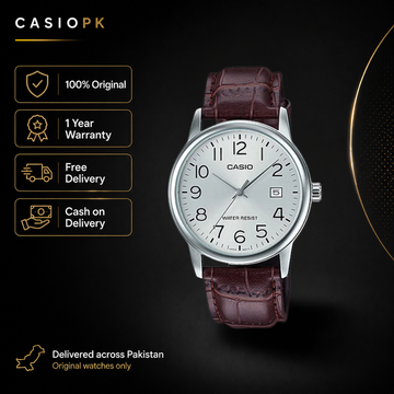 Casio - MTP-V002L-7B2UDF - Stainless Steel Wrist Watch for Men