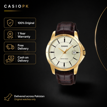 Casio - MTP-V004GL-9AUDF - Stainless Steel Wrist Watch for Men