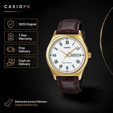 Casio - MTP-V006GL-7BUDF - Stainless Steel Watch For Men