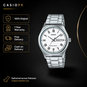 Casio - MTP-V006D-7BUDF - Stainless Steel Wrist Watch for Men