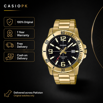 Casio - MTP-VD01G-1BVUDF - Stainless Steel Wrist Watch for Men