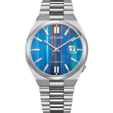 Citizen NJ0151-53W Men’s Automatic Stainless Steel Watch with Multi-Color Dial