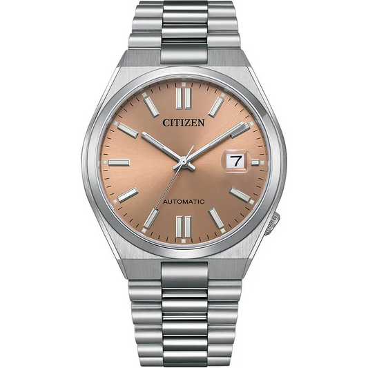 Citizen NJ0158-89Y Men’s Automatic Stainless Steel Watch with Sand Dial
