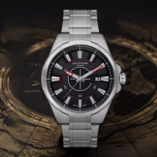 Lee Cooper - LC07178.350- Stainless Steel Wrist Watch for Men