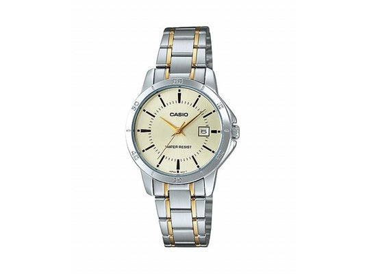 Casio - LTP-V004SG-9AUDF - Stainless Steel Wrist Watch for Women