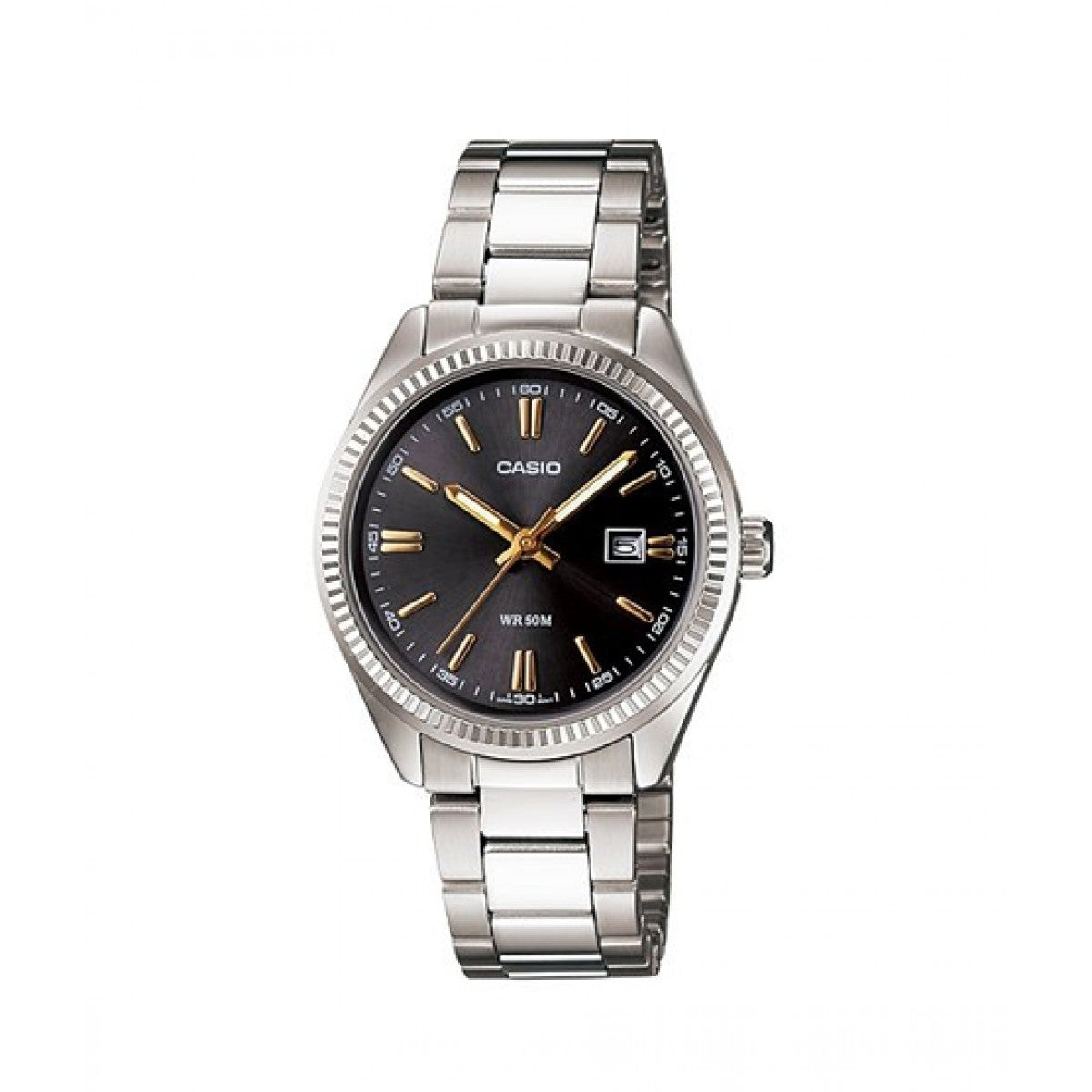 Casio - LTP-1302D-1A2VDF -Stainless Steel Wrist Watch for Women