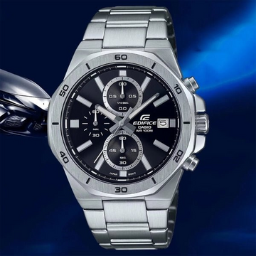 Casio Edifice EFV-640D-1AVUDF Men’s Chronograph Watch – Black Dial Stainless Steel