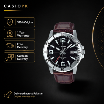 Casio - MTP-VD01L-1BVUDF - Stainless Steel Wrist Watch for Men